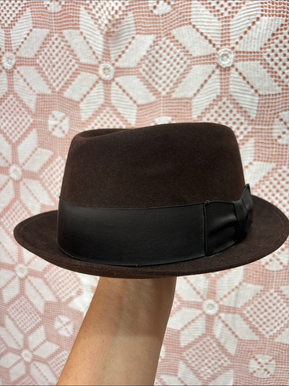 Vintage Kingsway Brown Fedora – Size 7 1/2